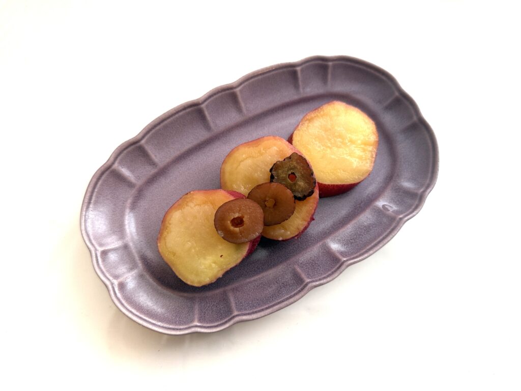 さつまいもレモン煮